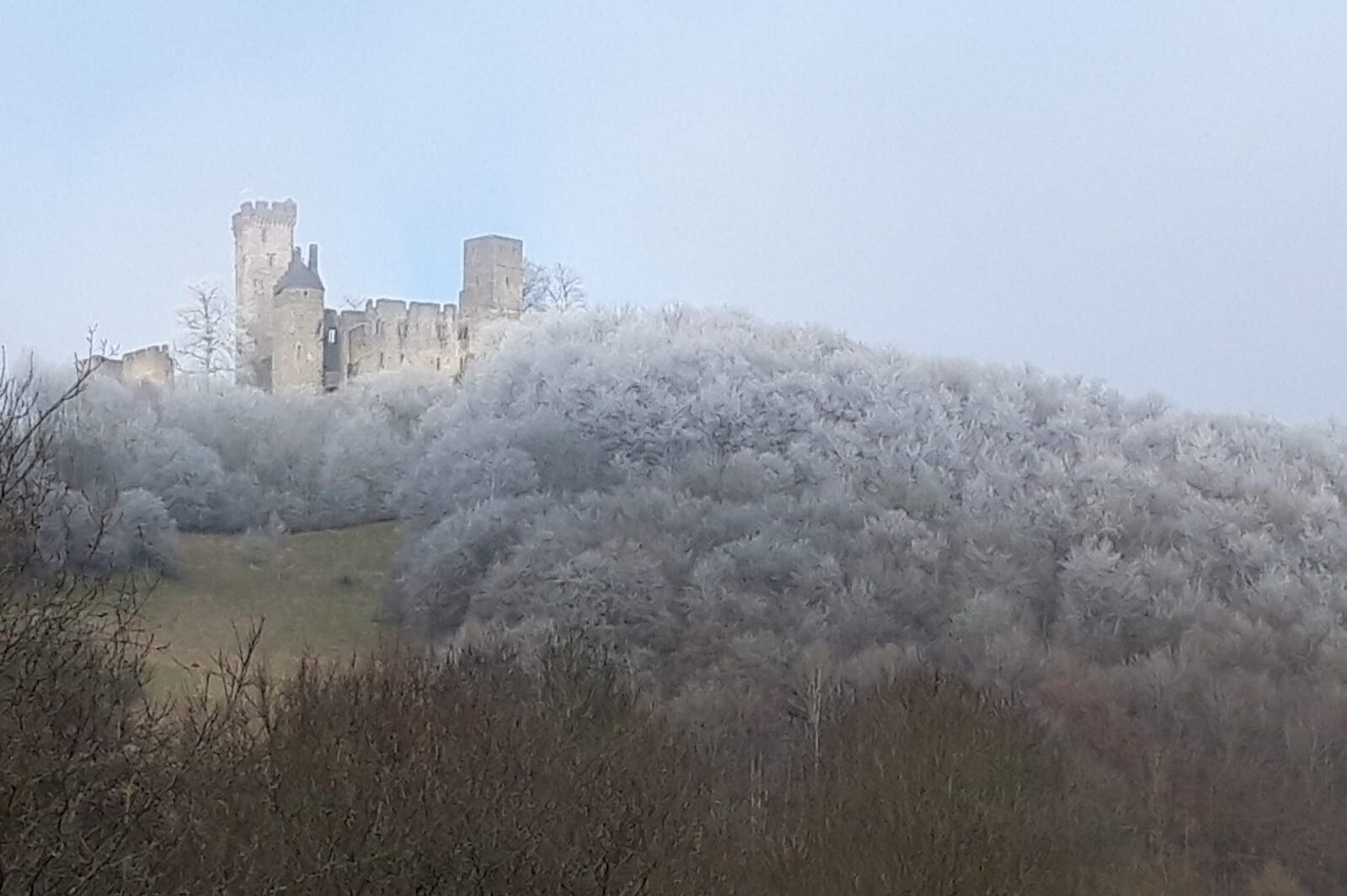 Kasselburg im Winter